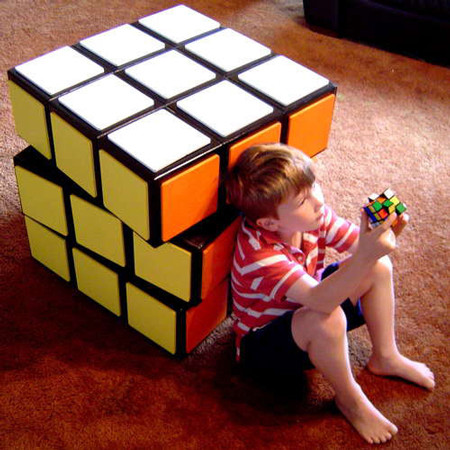 Rubik’s Cube Chest of Drawers