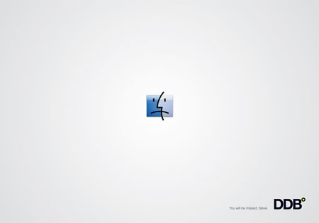 Hommage to Steve Jobs by DDB