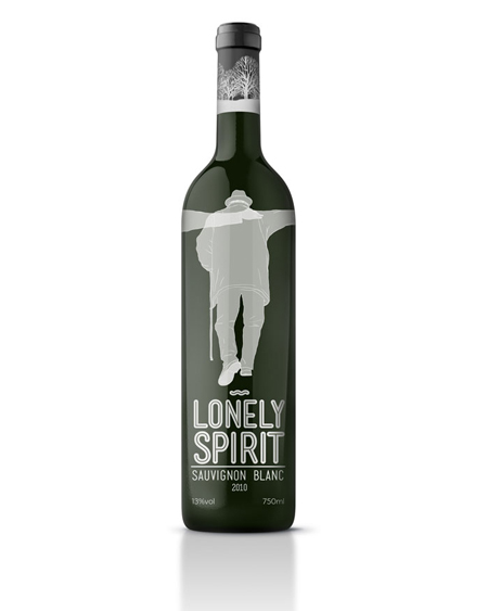 Lonely Spirit wine label