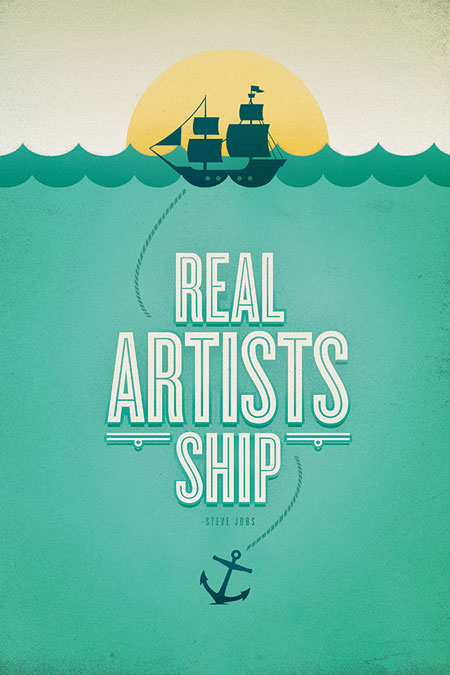 Real artists ship
