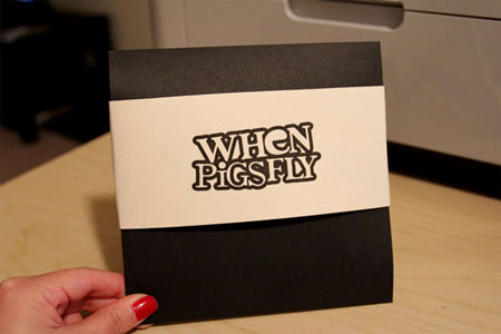 When Pigs Fly CD Package