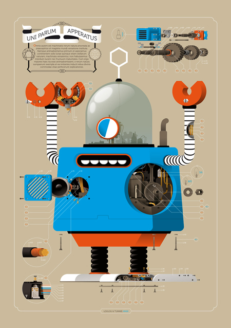 Robots by Loulou and Tummie