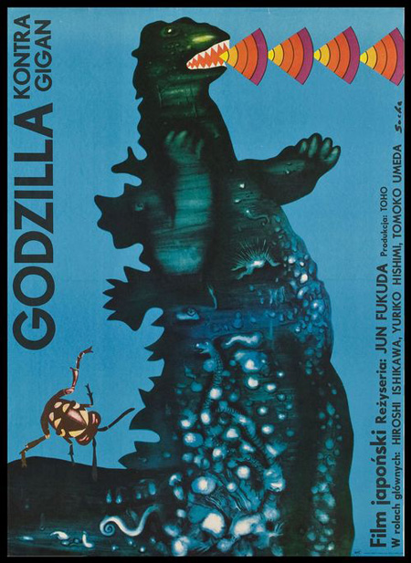 Vintage Godzilla Posters from Poland