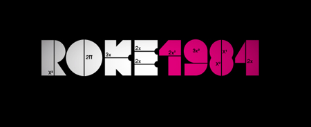 Roke1984 font