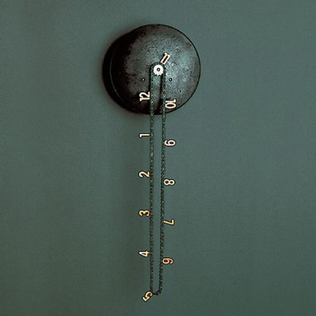 Catena wall clock by andreas dober