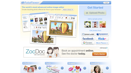 FotoFlexer - Free Online Photo Editor