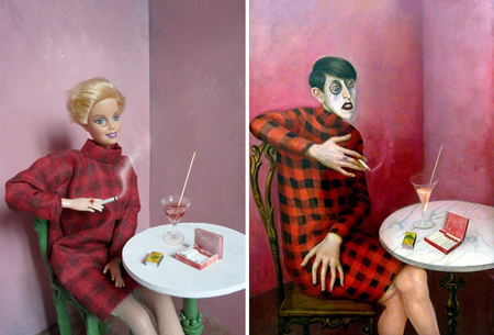 Barbie recreations of art classics