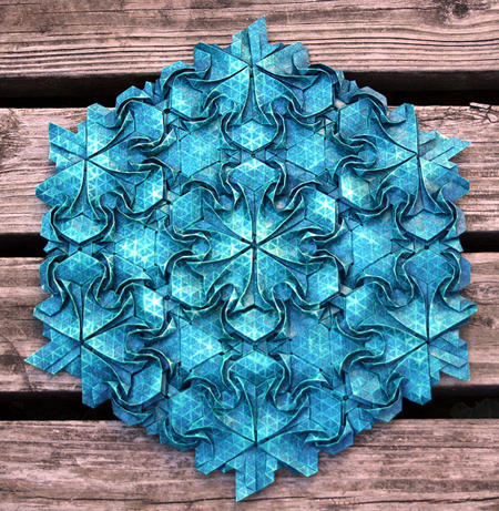 Origami Masks and Tessellations by Joel Cooper