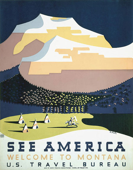 Vintage travel posters