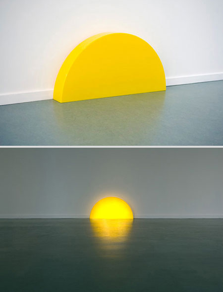 Skirting Board Sunset Lamp by Helmut Smits