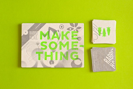 Rabbit hole business cards