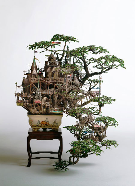 Bonsai Tree Houses by Takanori Aiba