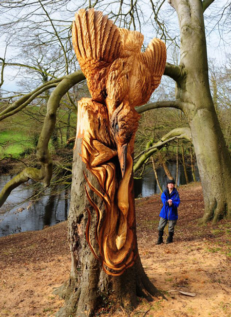 Guerilla tree sculptures