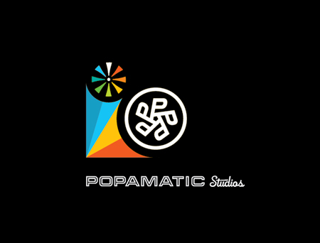 Popamatic Studios branding