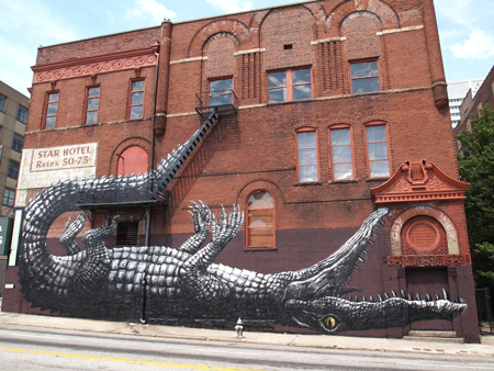 Street art by ROA!