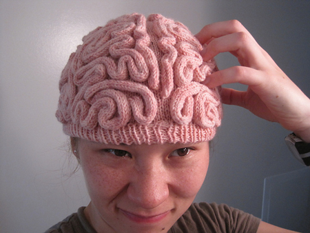 Brain Hat by Alana Noritake