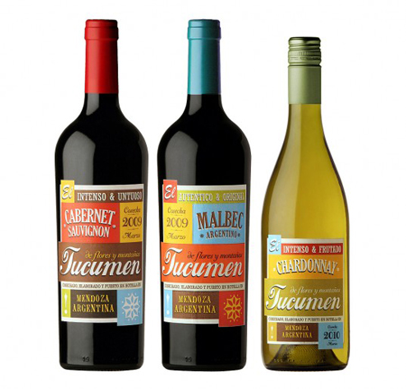 Tucumen wine labels