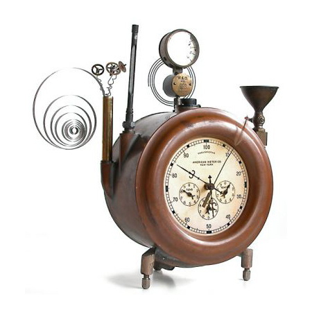 The whimsical clocks of Roger Wood