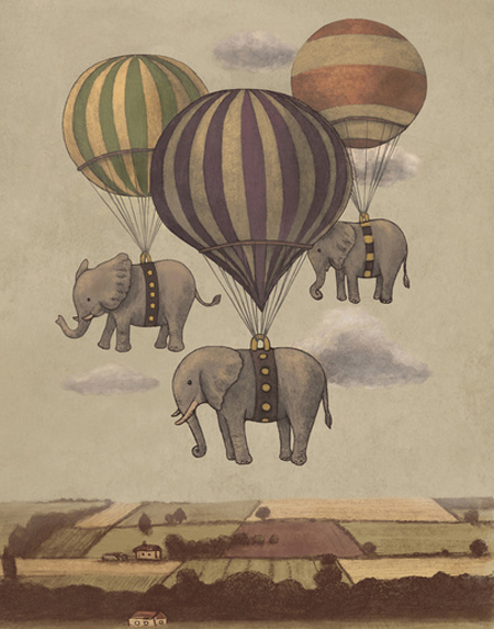 Flight of the elephants