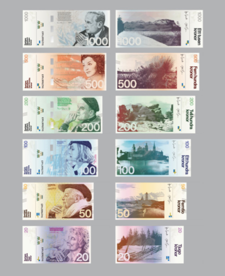 Concept for new Swedish money