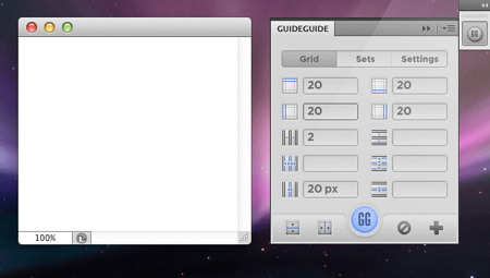 GuideGuide: better Photoshop grids