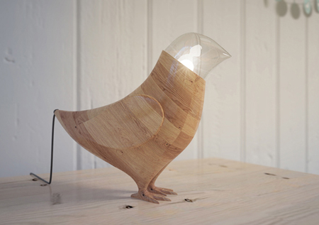 Cute “Marina’s Bird” lamps collection