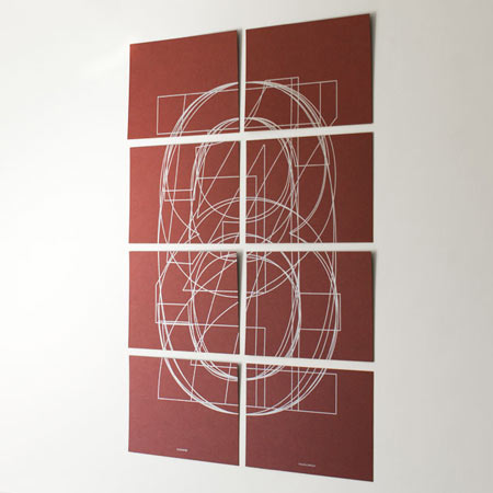 Helvetica exploded poster