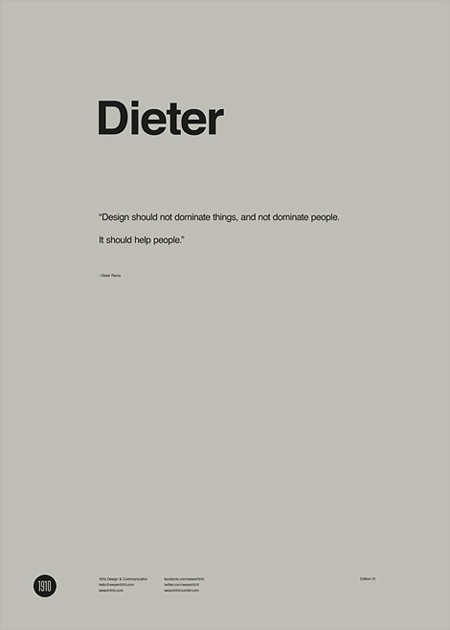 Dieter poster by 1910