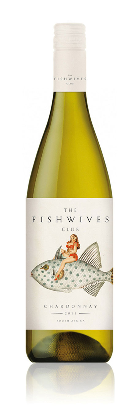 Fishwives Club wine labels