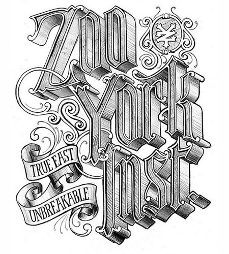 Lettering by Matthew Tapia