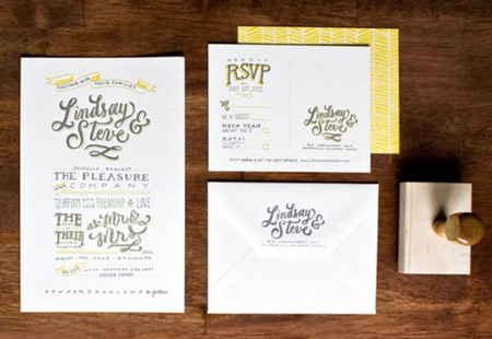 Invitation design inspiration