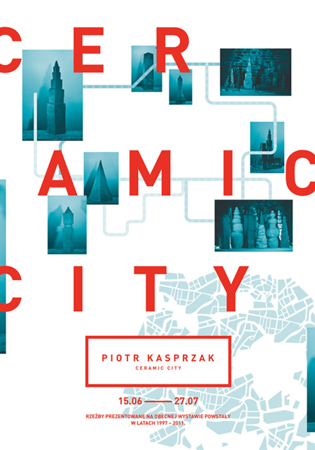 Ceramic city identity by Konrad Sybilski