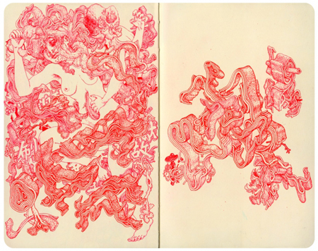 Sketches by James Jean