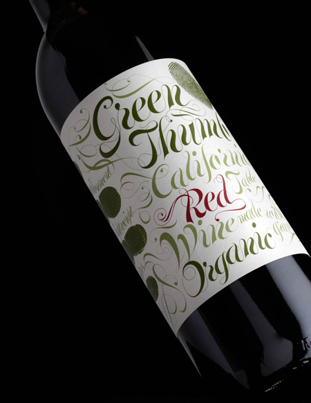Green Thumb wine packaging