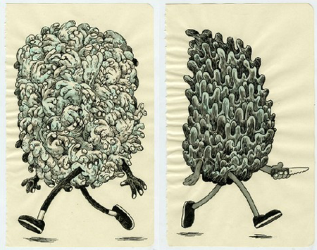 Drawings by Travis Millard