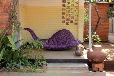 Fallen leaf sofa