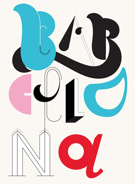 Typographic compositions by Studio Patten