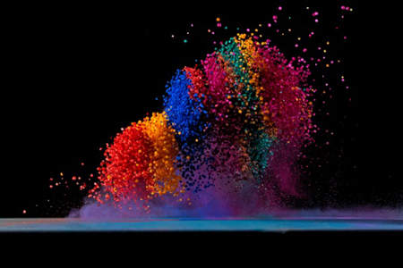 Spectacular colorful photography by Fabian Oefner