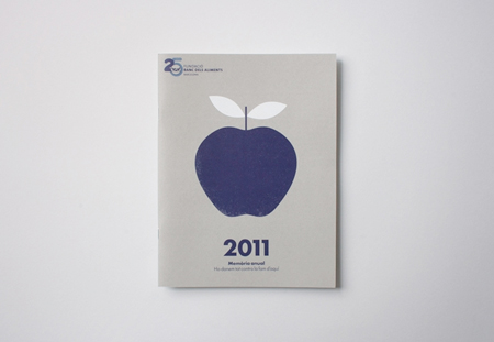 Annual report for a food bank