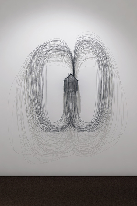 3D wire sculptures by David Moreno