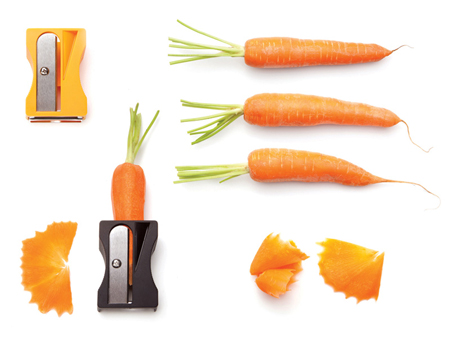 Carrot peeler and sharpener by avichai tadmor