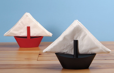 Sailboat napkin holder