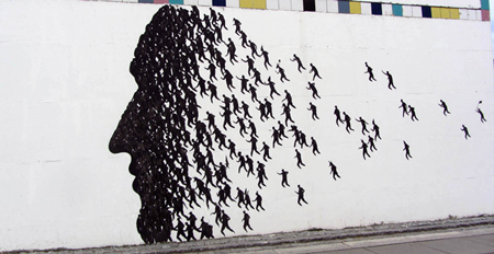 Murals by David de la Mano and Pablo S. Herrero