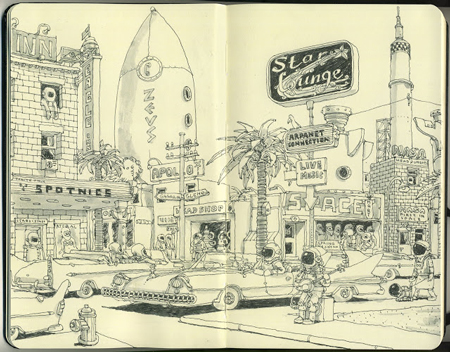 Sketchbooks by Mattias Inks