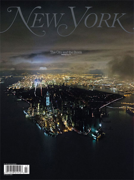 New York magazine cover shot