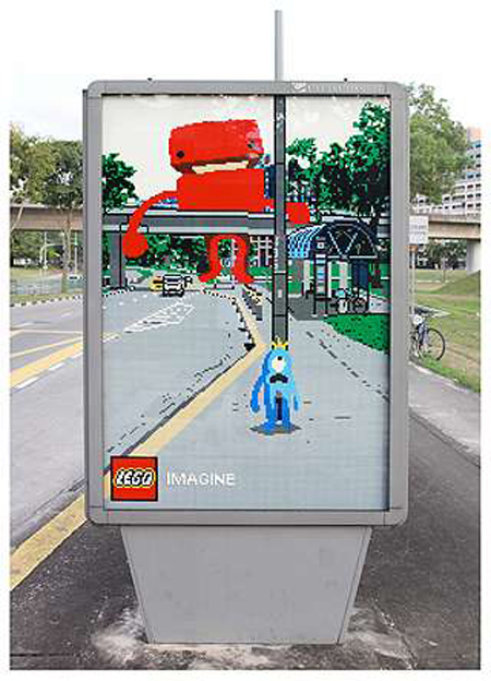 Lego imagine ad campaign