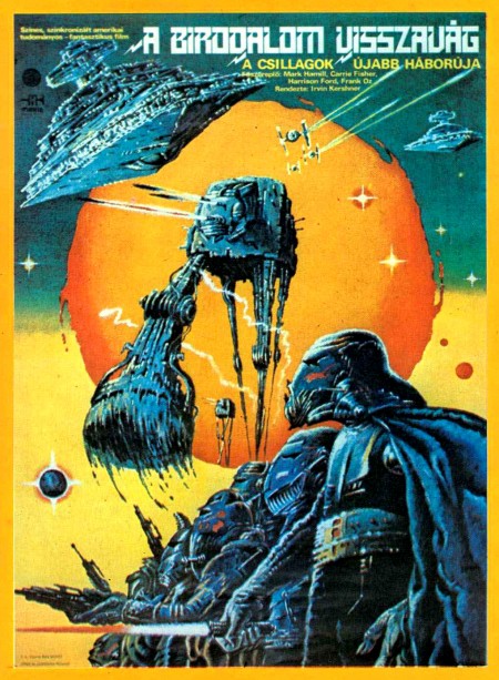 Hungarian Star Wars posters