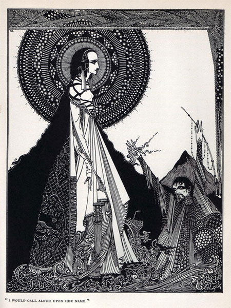 Illustrations for E. A. Poe by Harry Clarke