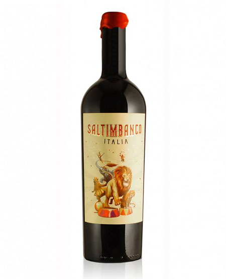 Saltimbanco wine packaging