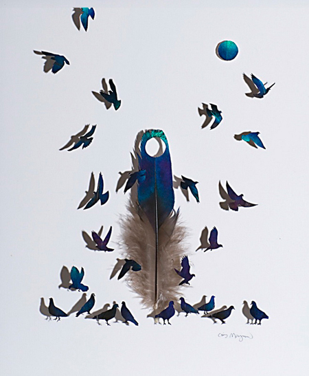 Feather Art by Chris Maynard